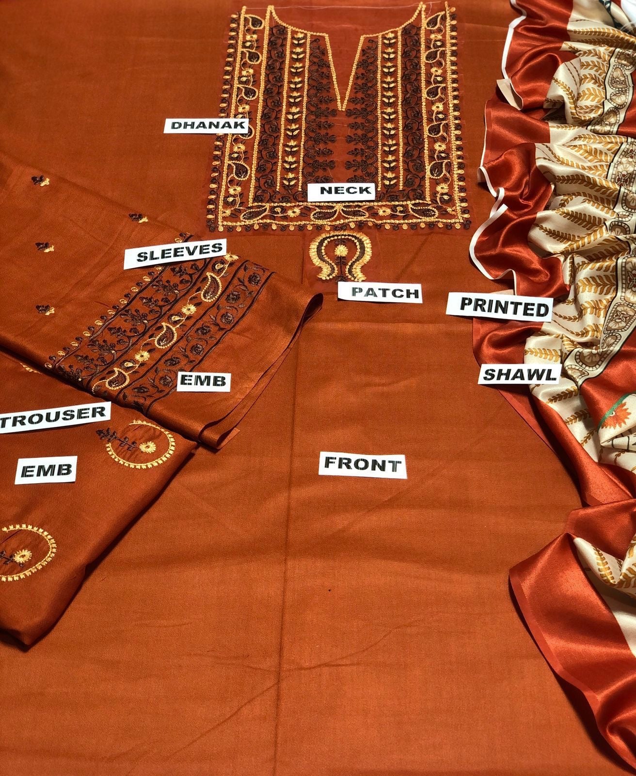 Dhanak 3pc D#1113