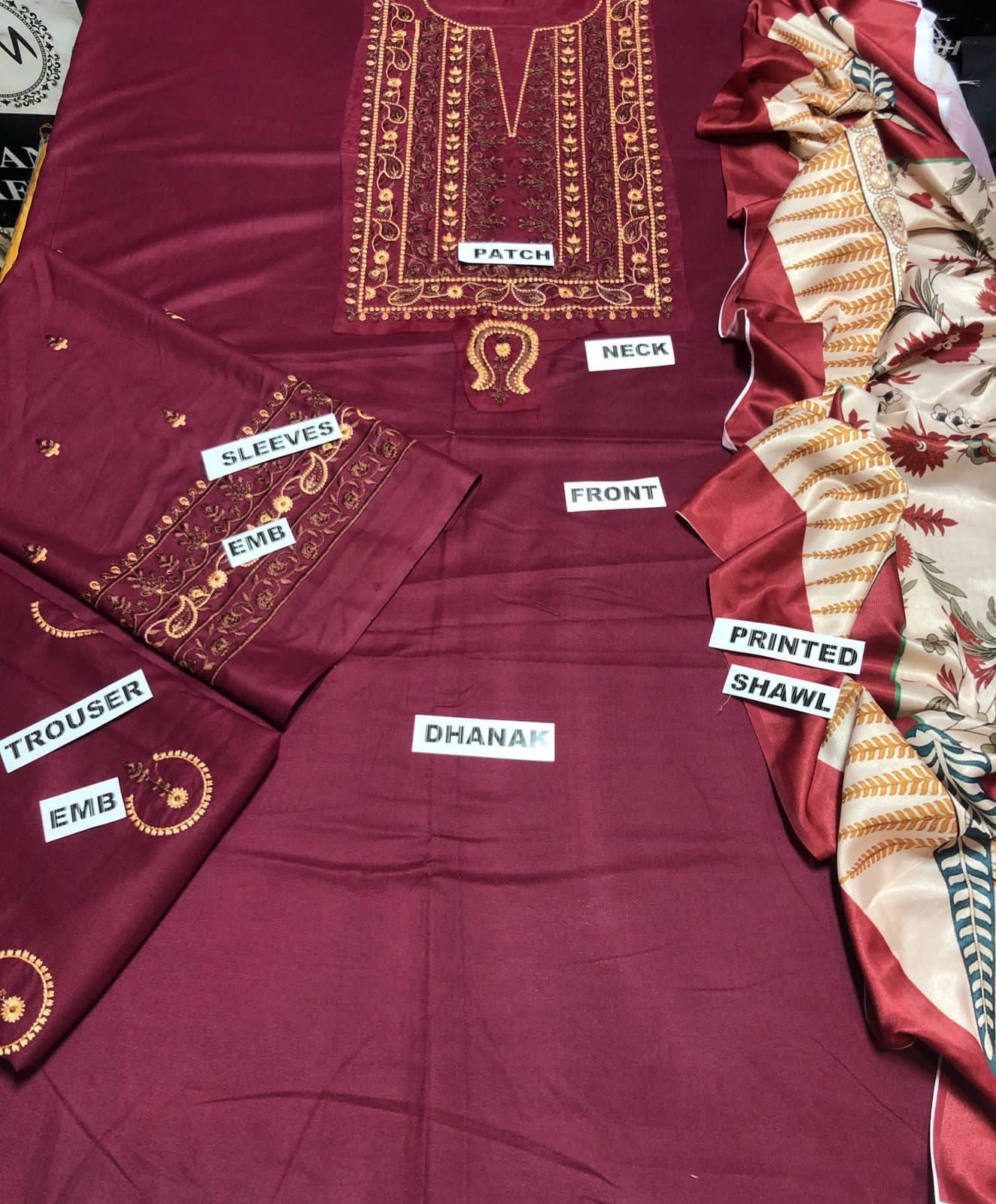 Dhanak 3pc D#1115
