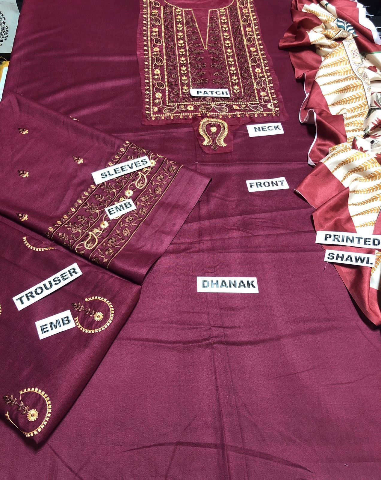 Dhanak 3pc D#1115