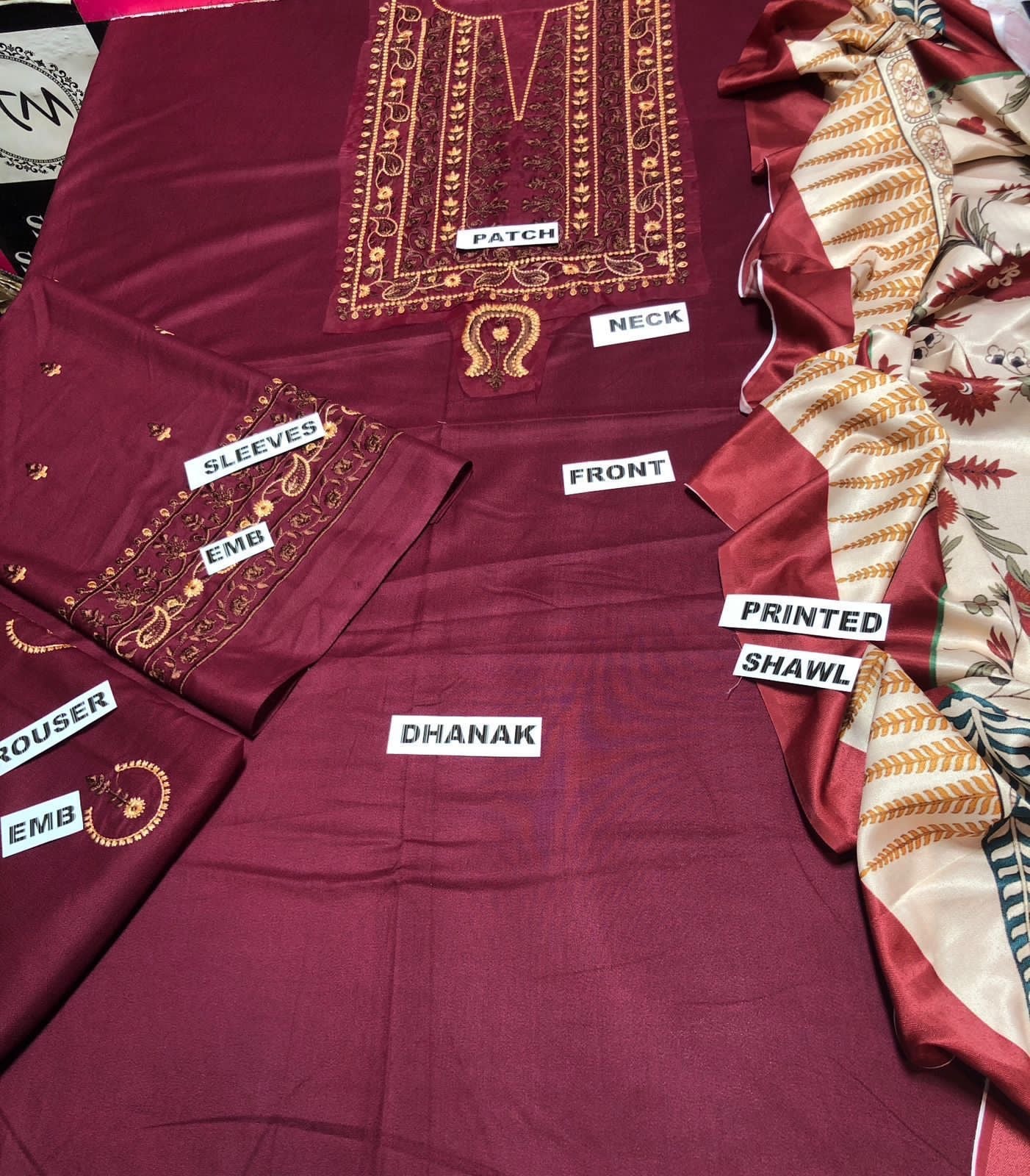 Dhanak 3pc D#1115